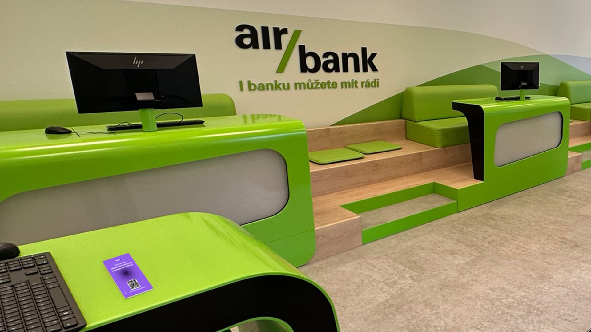 Nově se o Cvaku můžete dozvědět více i na pobočkách Air Bank