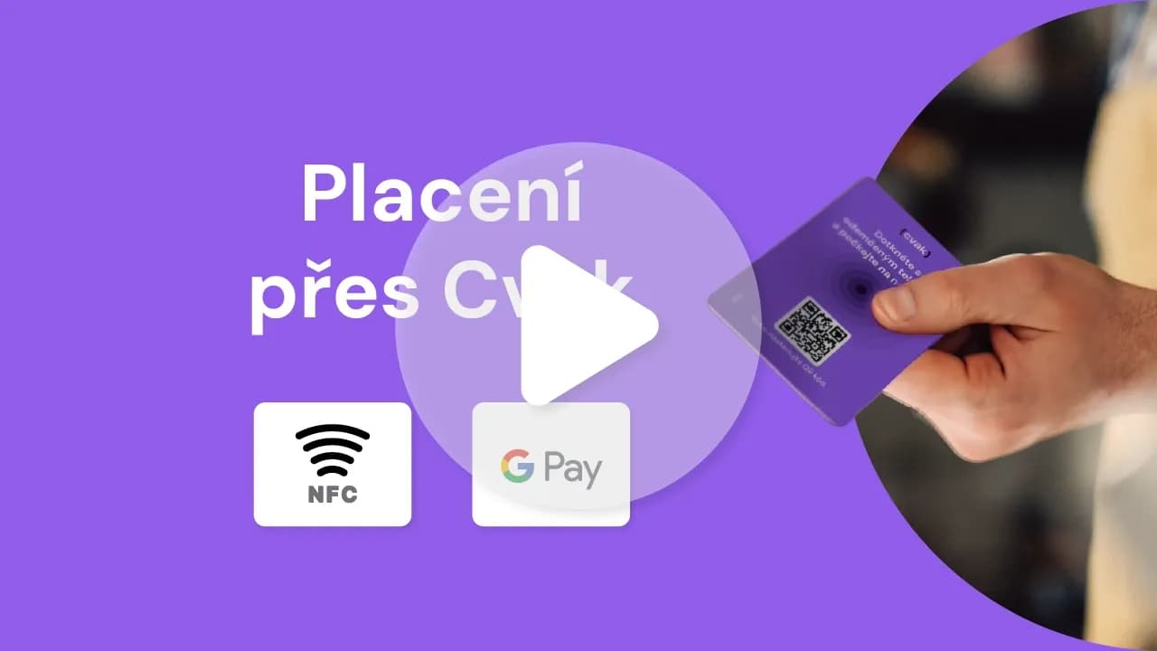Přes NFC + Google Pay